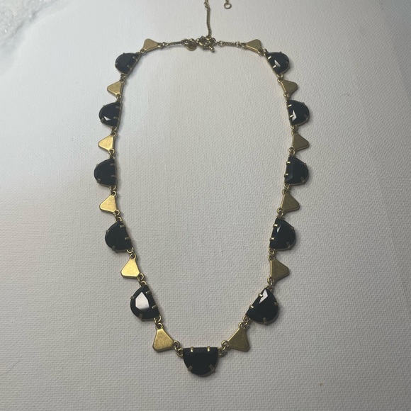 MADEWELL Geometric Black and Gold Necklace‎ - Picture 2 of 2